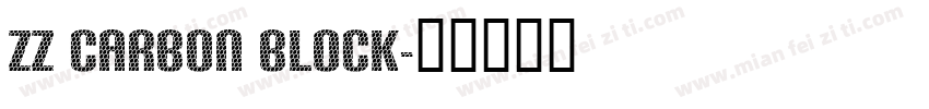 ZZ Carbon Block字体转换